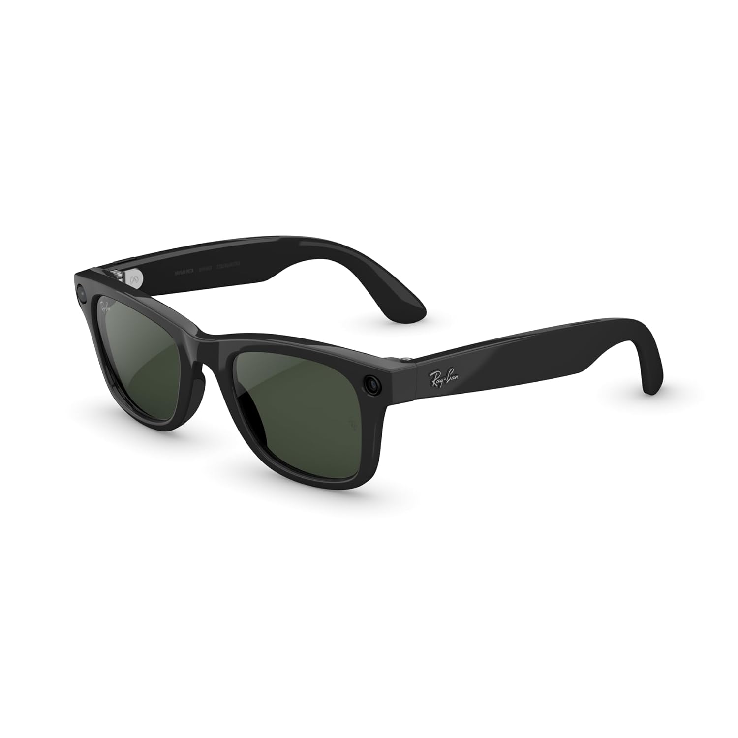 Meta Ray-Ban (Gen 2) Wayfarer Large Smart AI Glasses, Black, Transitions®
