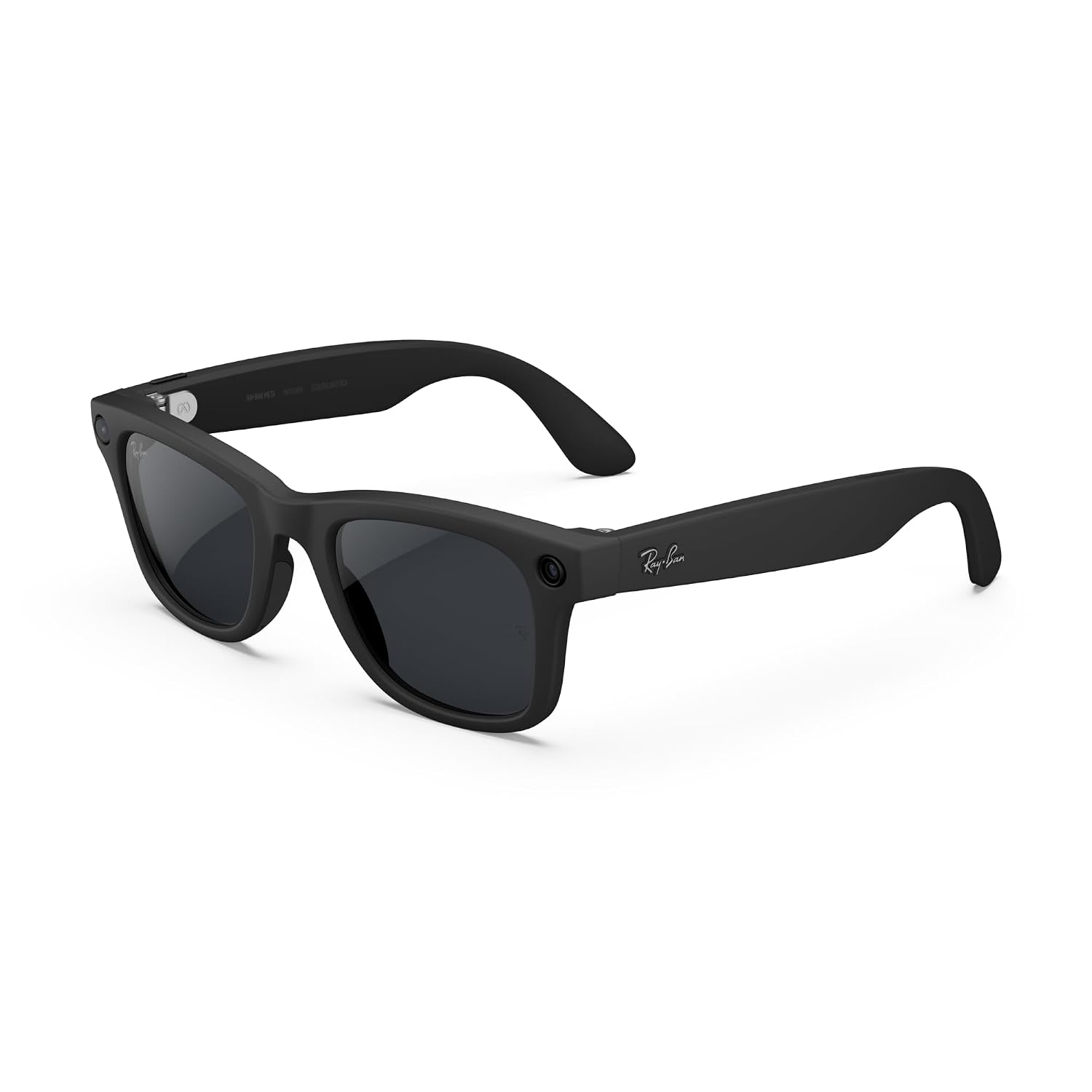 Meta Ray-Ban (Gen 2) Wayfarer Large Smart AI Glasses, Black, Transitions®