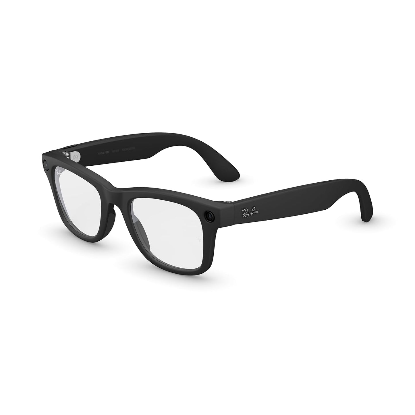 Meta Ray-Ban (Gen 2) Wayfarer Large Smart AI Glasses, Black, Transitions®