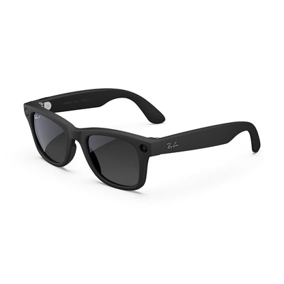 Meta Ray-Ban (Gen 2) Wayfarer Large Smart AI Glasses, Black, Transitions®