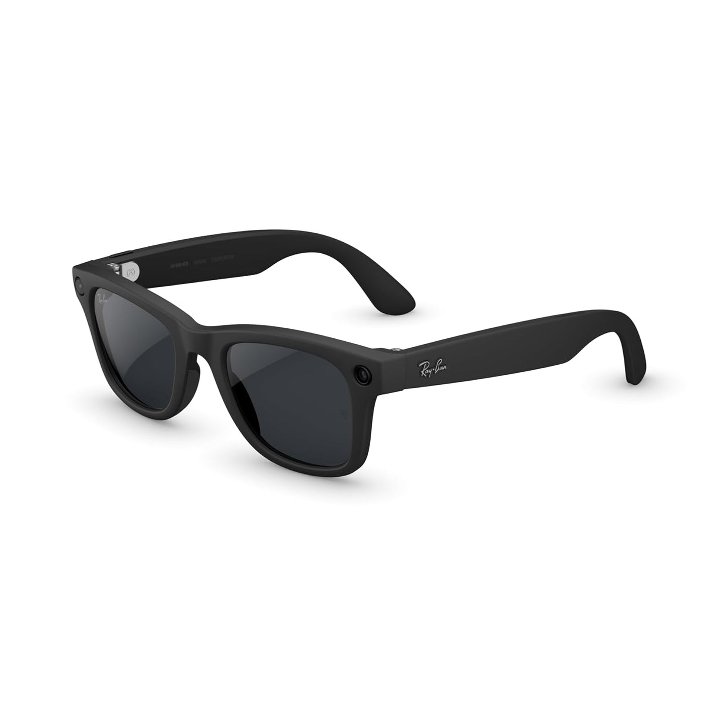 Meta Ray-Ban (Gen 2) Wayfarer Large Smart AI Glasses, Black, Transitions®