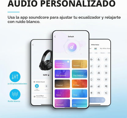 Soundcore by Anker Q20i Hybrid Active Noise Cancelling Headphones